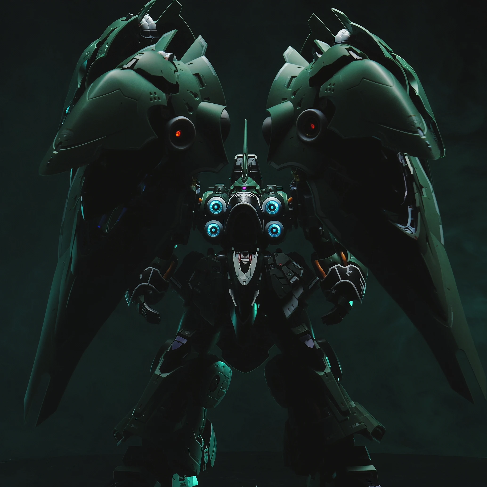 متوفر محور نموذج يعمل أوسريس المهيمن الجوي 1/100 تجميع الحركة نموذج اللعب Mecha NZ-666 Kshatriya LED طقم إضاءة