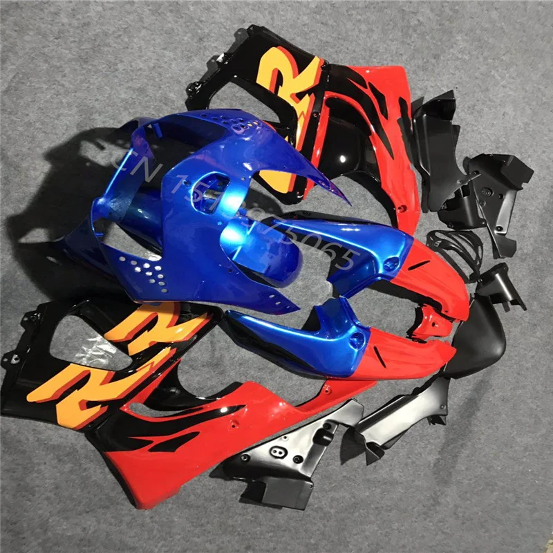 new bodywor Fairing kit for HONDA  ABS cbr 900 rr 919 1998-1999 CBR900RR 919 98 99 blue red black Motorcycle Body Kit +gifts