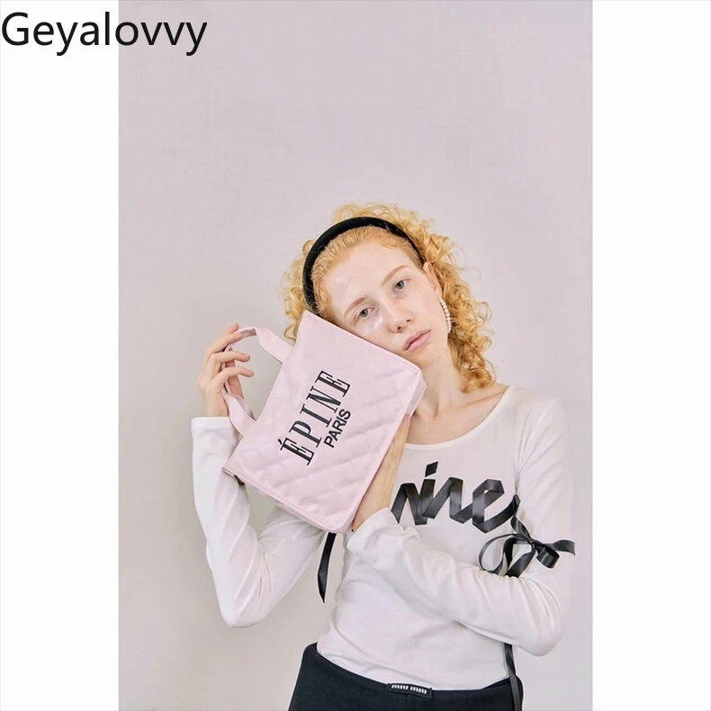 2025 New Women's Bags Fashionable Simple Versatile Leather Embroidered Messenger Shoulder Bag Fashion Lady Casual Handbag