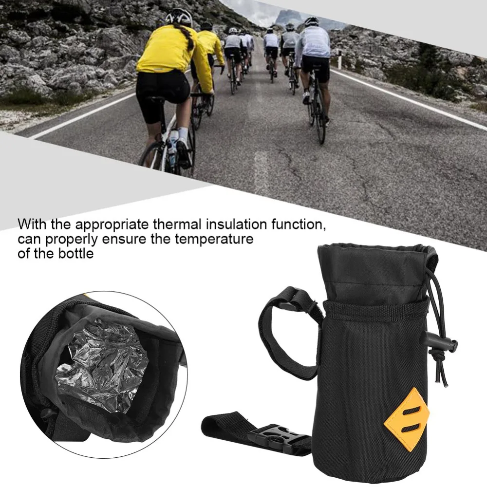 Bolsa portabotellas manillar bicicleta – Liberación rápida acceso - imagen 4
