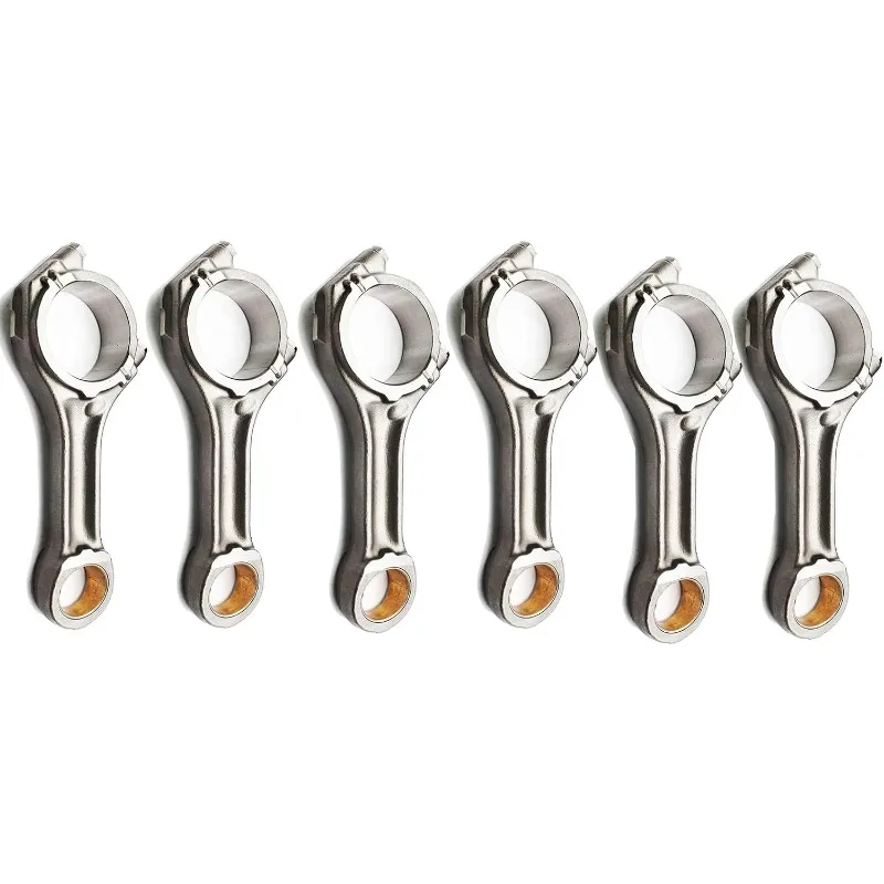 

6X Connecting Rod 21160343 for VOLVO D12D EC360B EC460B Excavator Engine