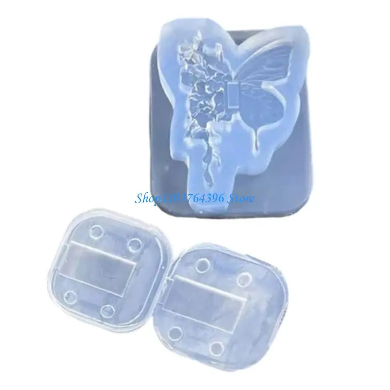 

Nontoxic Butterfly Silicone Mold For UV Gel Art Creative Jewelry Crafting With Seamless Demolding Design