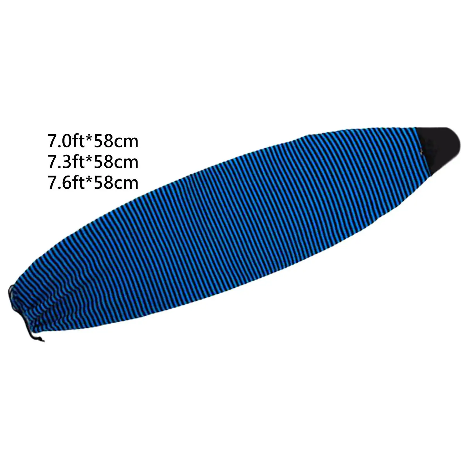 Surfboard Sock Cover Pouch Carrier with Drawstring Closure Protective Board Case for Shortboard Paddleboard Surf Board Snowboard