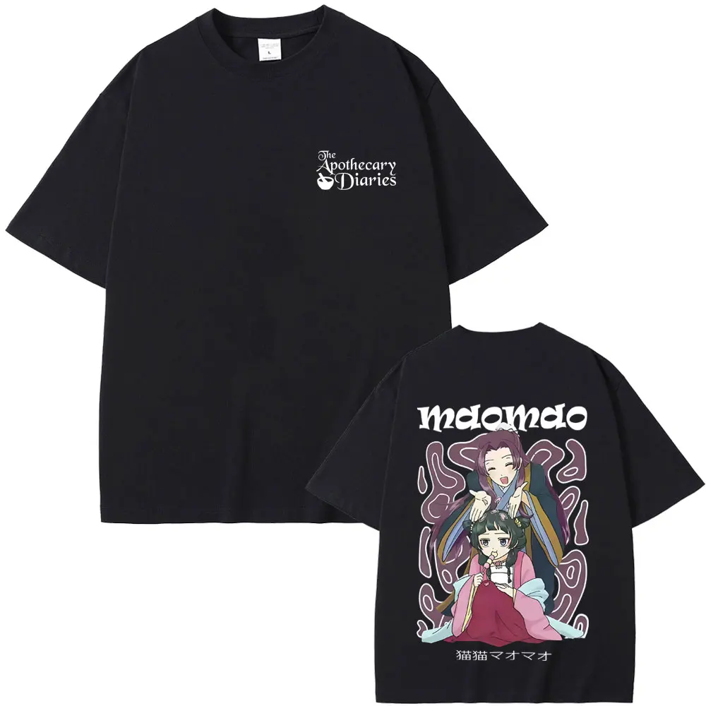 

Anime The Apothecary Diaries Maomao T-shirt Fans Gift Men Women Clothing Casual Cartoon T Shirt Male Vintage Oversized T-shirts