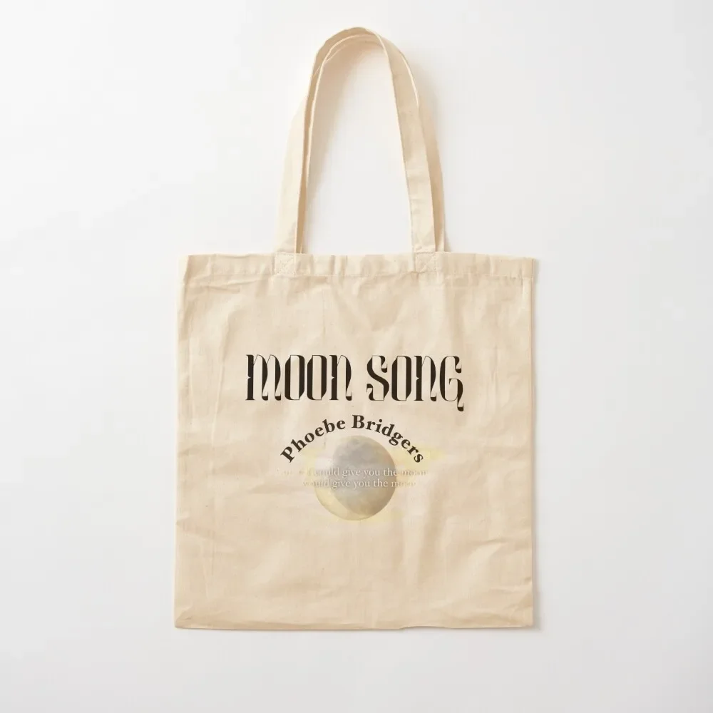 

Moon Song Phoebe Bridgers Artwork Tote Bag Handbags women cute pouch bag canvas bags canvas tote bag