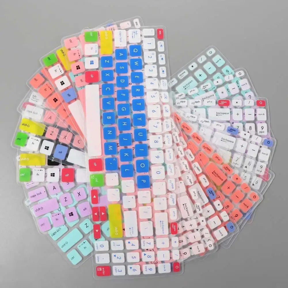 

Accessories 15.6 inch Laptop Keyboard Cover Silicone Protective Keyboard Film Notebook Laptop Protector Cover Keyboard Cover