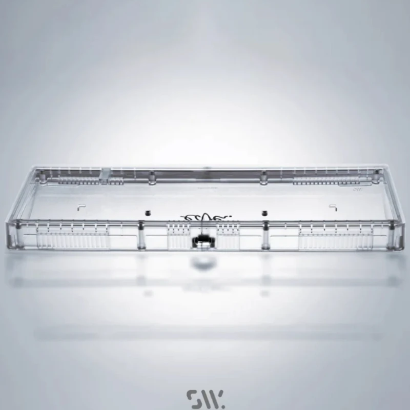 SW Eave65 Wired Keyboard Kit Custom Transparent Keyboard Case Single Mode Hotswap for Gaming Mechanical Keyboards Accessories