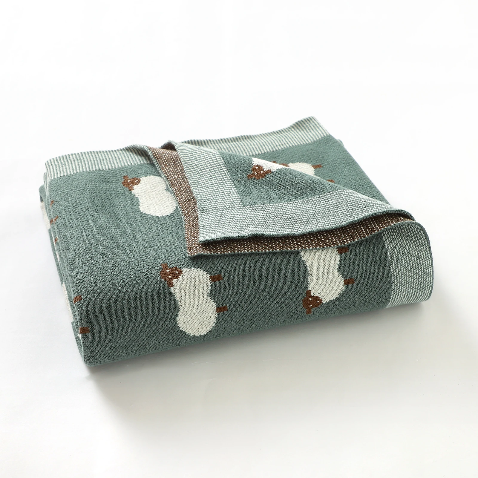 Mantas para bebé recién nacido, tejido de algodón transpirable, cesta para cochecito de niños y niñas, edredones móviles para cuna de 100x80cm para niños pequeños