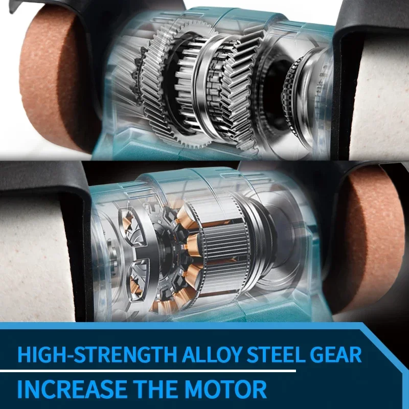 Makita 18V Akku-Tischschleifer | Doppel-Schleifscheiben für Metall, Steinpolieren & Messerschärfen | Tragbares Elektrowerkzeug – Detail 3
