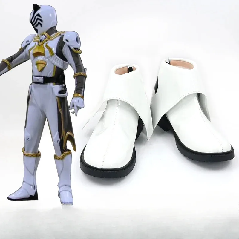 

Аниме Косплей Kamen Rider Ohsama Sentai King Обувь Сапоги Хэллоуин Костюм Аксессуары На Заказ