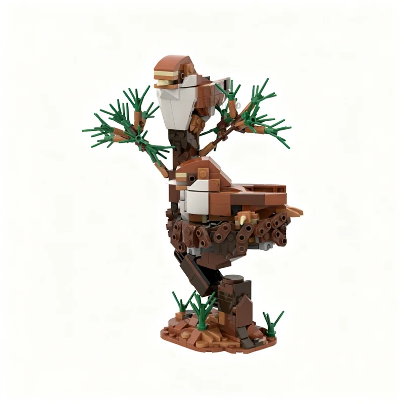 404 pièces MOC créateur 3 1 deux petits oiseaux modèle blocs de construction jouets Architecture cadeaux de noël idée éducation brique enfants