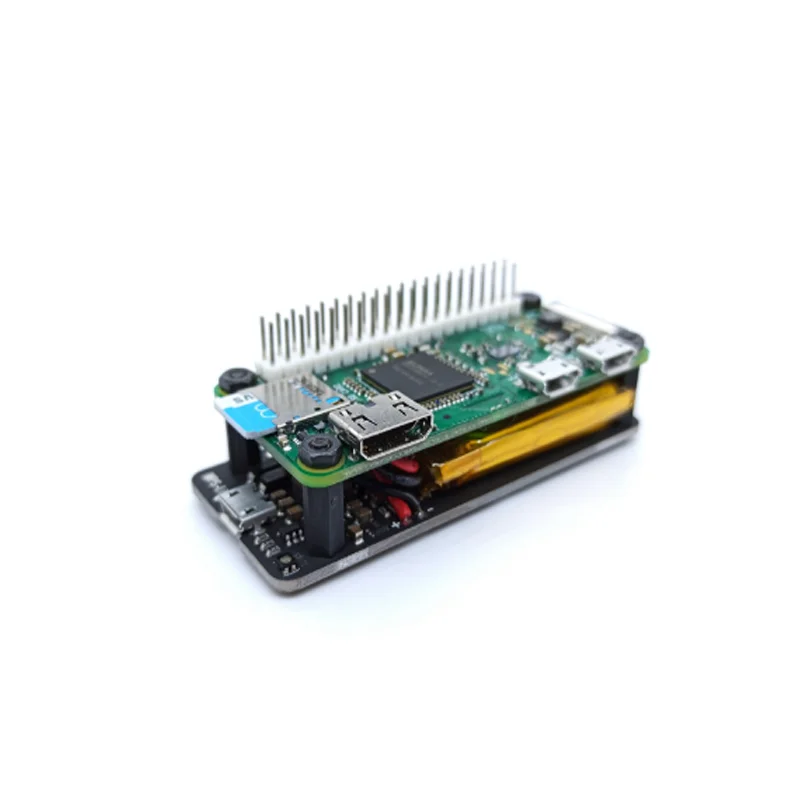 Raspberry Pi Zero W / 2W / Zero UPS Lite Netzteilplatine Power Batterieleistung i2c MAX17040G Anzeige