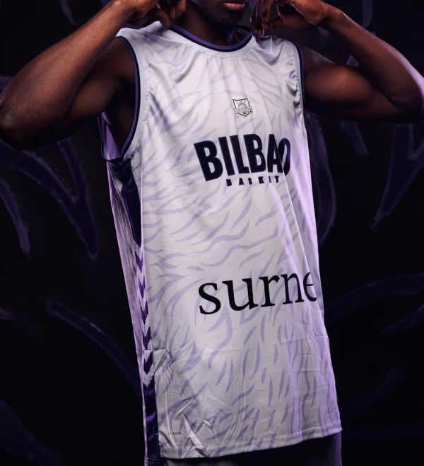 2026 New Hot Bilbao Basket Basketball Suit, Quick Drying Breathable Sleeveless Shirt, Family Parent-child Outfit