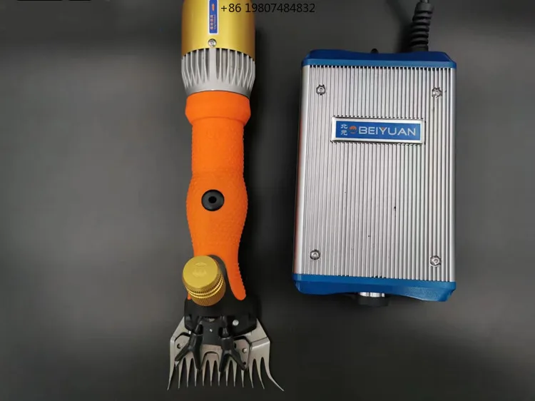 Electric Sheep Shearing Machine Clipper Electric Cutting Walter DC Brushless High -speed  Wool Clipper Orange
