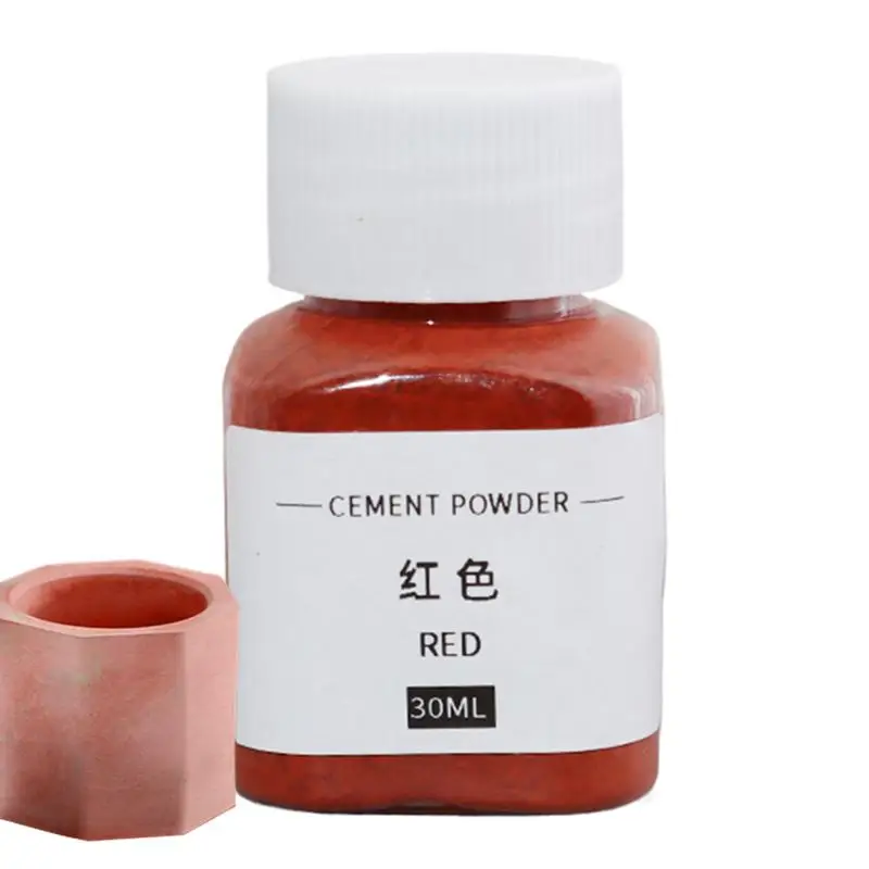 Concrete Pigment Iron Oxide Powder Dye Tint Pigment Concrete Dye Tint Pigment 30ml Colorant For Artistic Decorative Painting