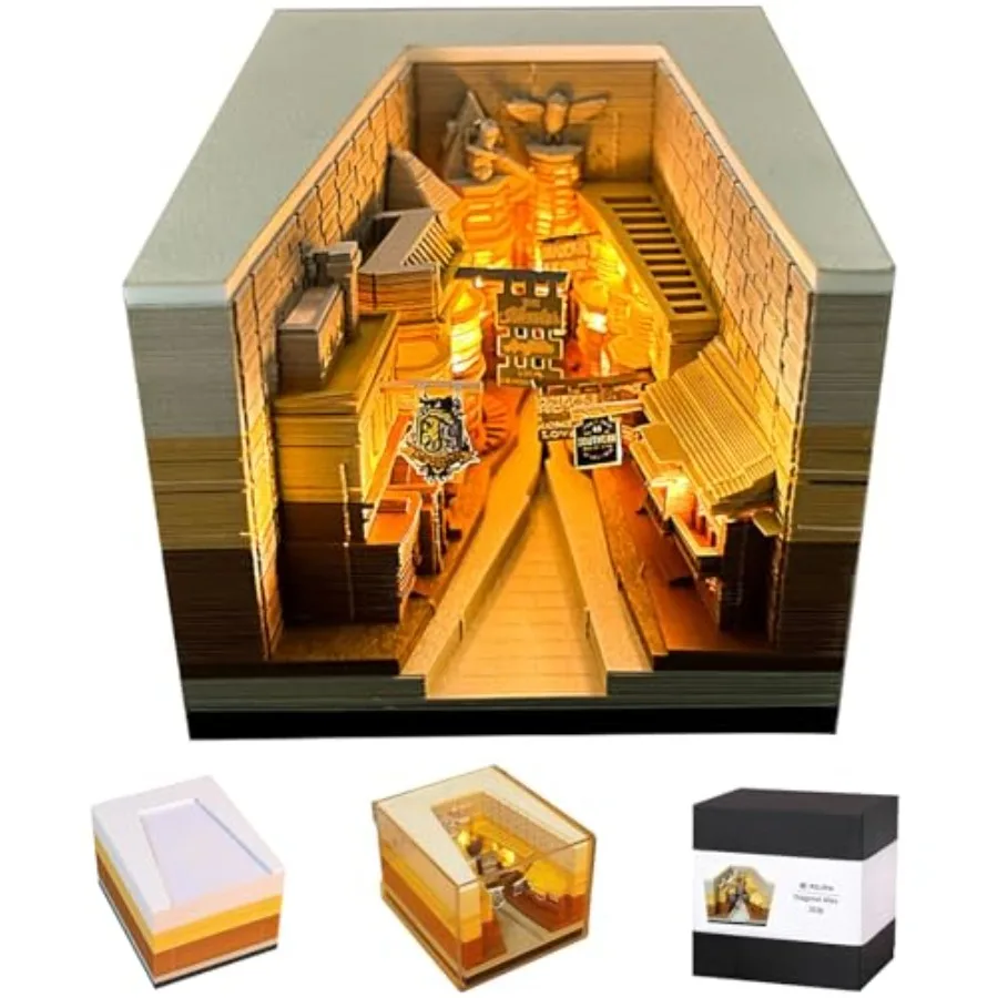 

3D-блокнот-календарь 2026: Креативный бумажный скульптурный календарь-ежедневник с отрывными листами