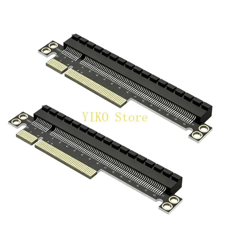 K32C Full-Length Slot PCIe to X16 Adapter Card with Rigid Board for Internal Use