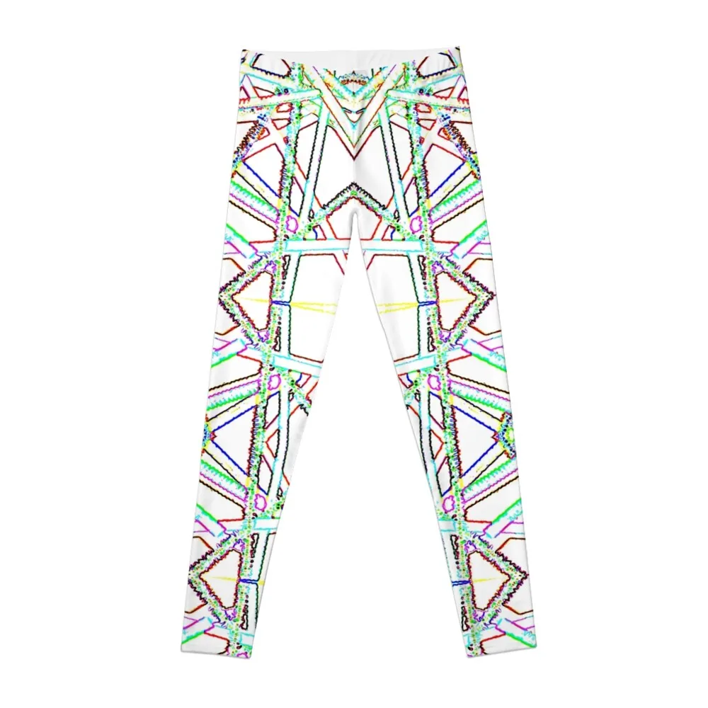 Patterns 2 - Pipe Cleaners Leggings push up fitness joggers for sports shirts gym Womens Leggings