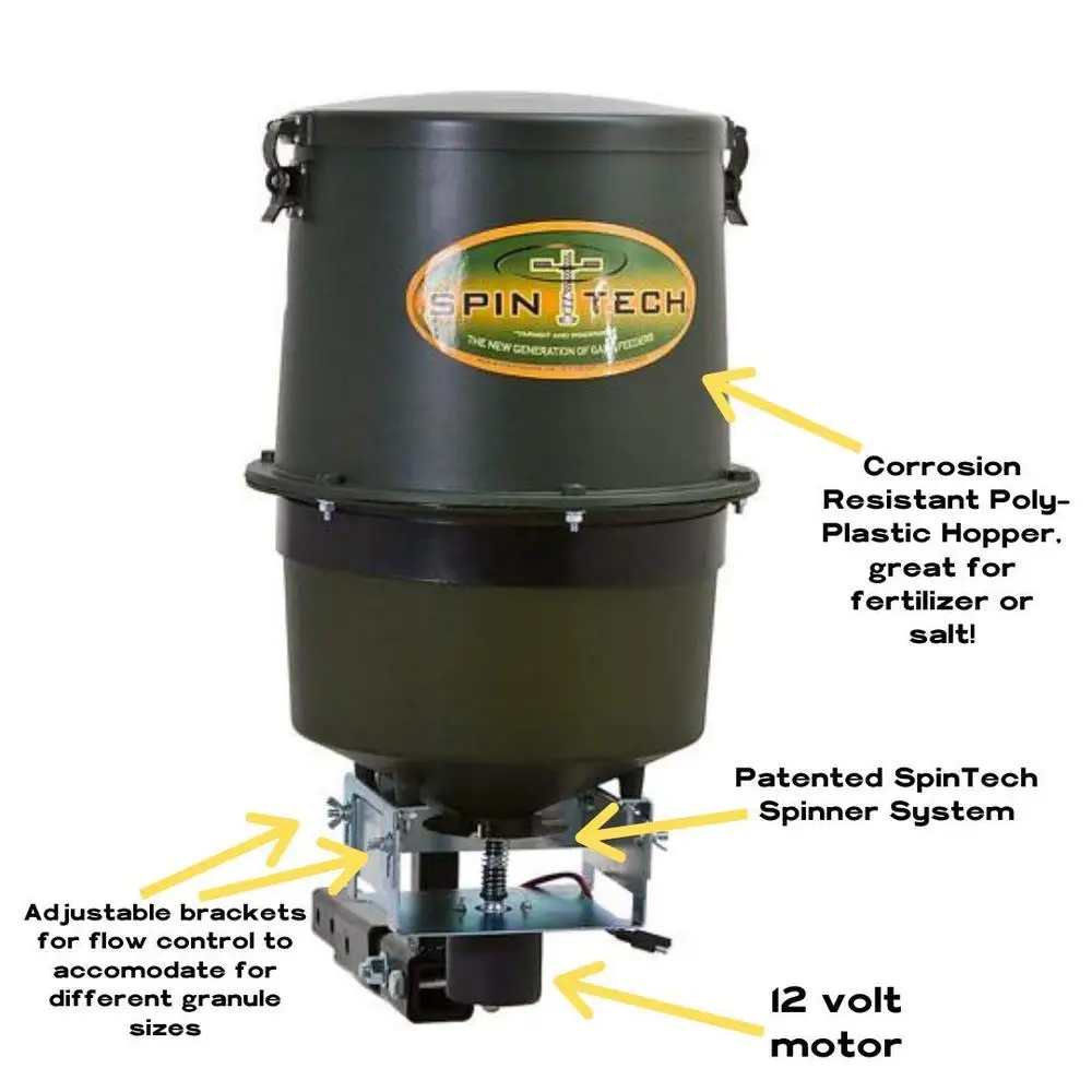 وصلة جبل البذور الملح الأسمدة مفرشة ATV UTV شاحنة 25ft الحبل قابل للتعديل نظام التدفق يمنع التسرب مصدر الطاقة حبالي