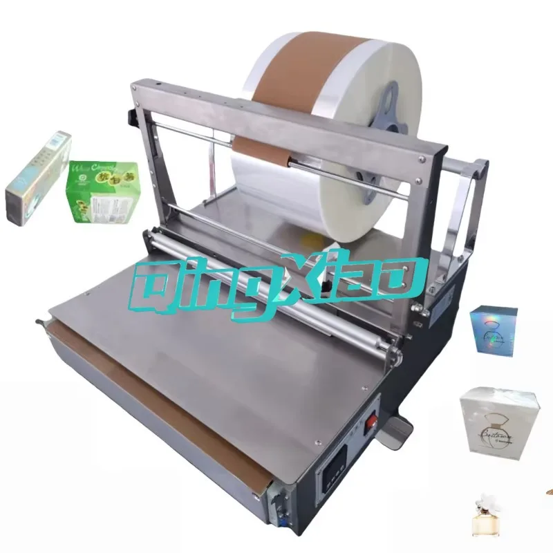 

Thermal Cellophane Sealing Machine Perfume Box Playing Card Cellophane Wrapping Packaging Machine High Speed Equipment Efficient