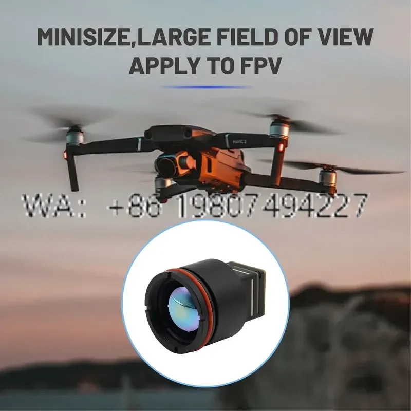 for Mini 2 Thermal Imaging Module 640 Resolution 8-14um Wavelength Lightweight Medical Research Detection Analysis 25mm Lens