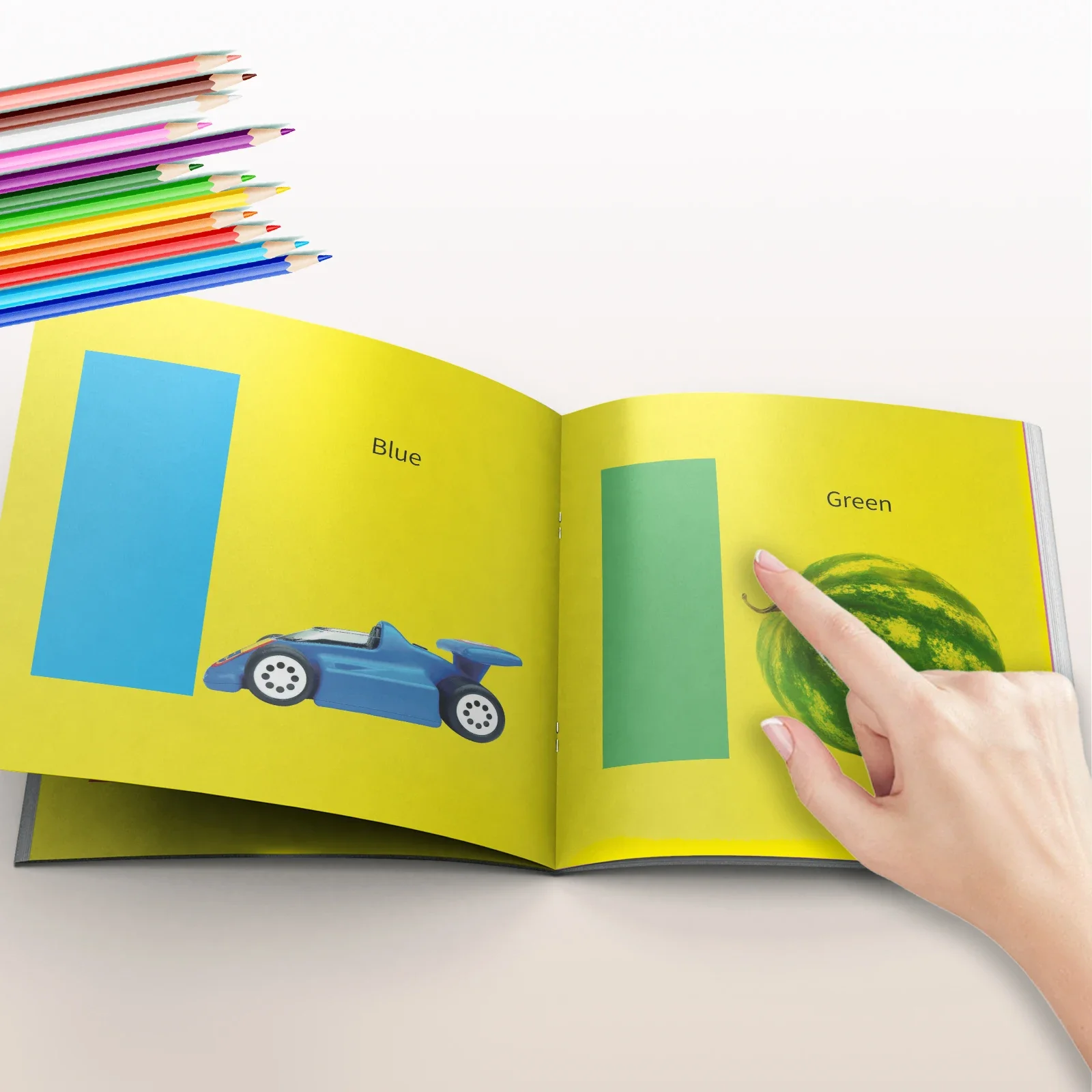 Picture 4: Color Reading Card Book - Early Learning Vivid Knowledge Card Book, Educational Cards