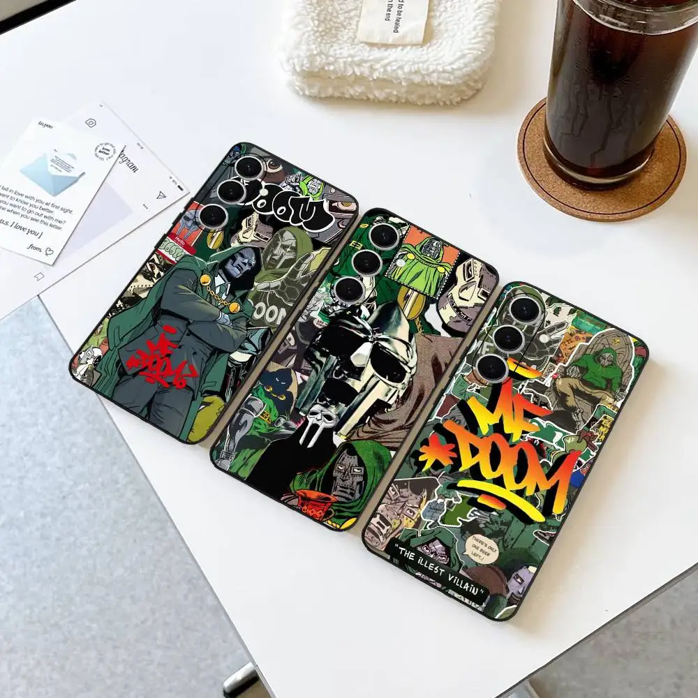 MF-DOOM Rapper Phone Case For Samsung S 24 Fe 25 Ultra Plus 20 Lite 21 30 22 23 24 22 Ultra 5G Fundas