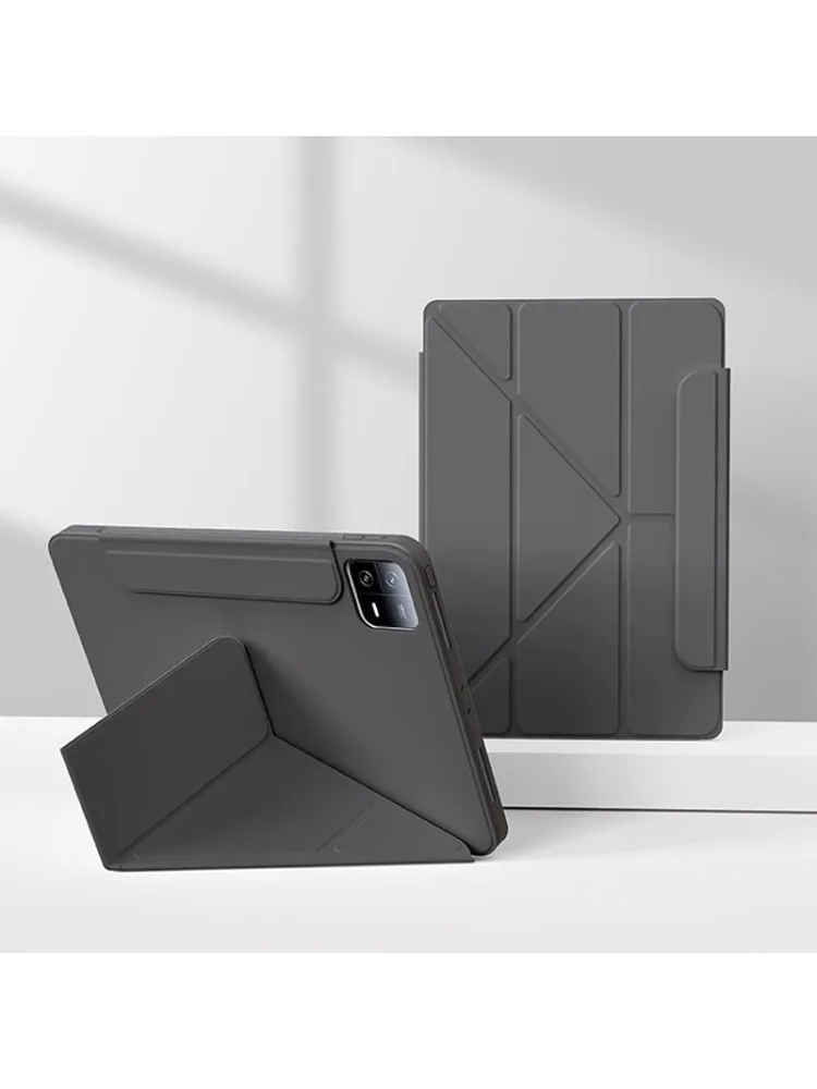 Skórzane etui z funkcją podstawki 3+Y do Xiaomi MI Pad 8 7 6 5 Pro, Redmi K Pad 2 9.7 8.8 SE 8.7 cala, miękka silikonowa osłona na tablet — zdjęcie produktu 7