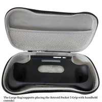 Bolsa de transporte de mano grande para Retroid Pocket 5 Grip a prueba de golpes RP5 RPG2 Retroid Pocket G2 bolsa de almacenamiento con mango caja