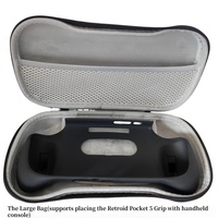 New Large Handheld Carrying Bag For Retroid Pocket 5 Grip Shockproof RP5 Handle Grip Storage Bag Big Carry Case Protective Box