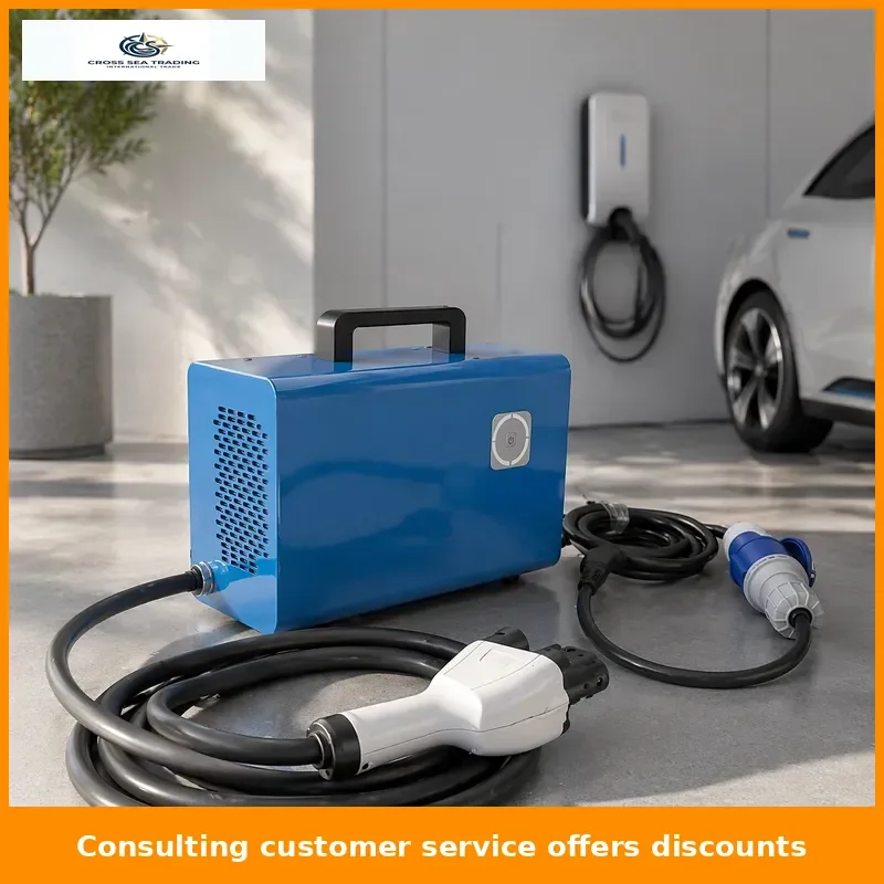 MYT GBT And CCS2 Color DC Fast Charger Pile 3.5KW 7kw Ev Portable Movable Chargering Station