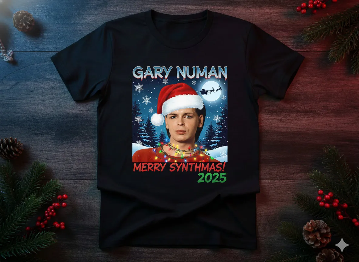 Gary Numan Gift For Fan S to 5XL T Shirt Merry Christmas