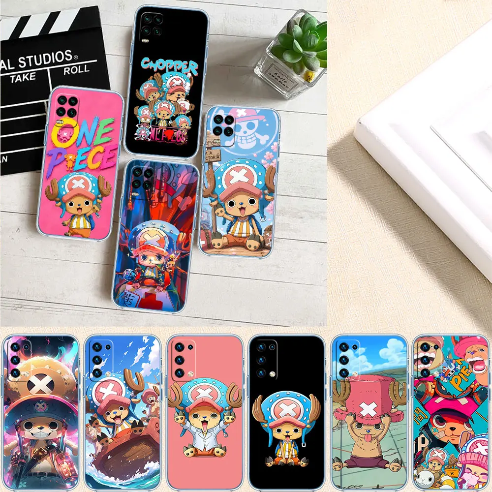 OH46 One Piece Chopper Soft Shell Transparent Phone Case for Motorola Moto G7 G8 G9 G84 G85 G73 G24 G15 Z2 Play Power Plus view 2