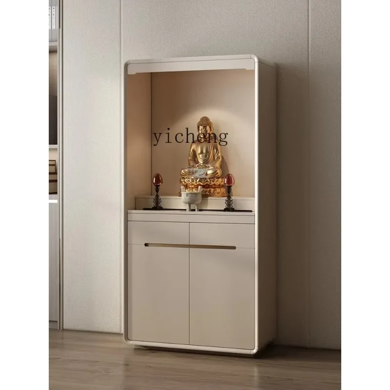 GZ-28  Buddha Niche Clothes Closet Modern Small Altar Altar Cabinet God of Wealth Cabinet