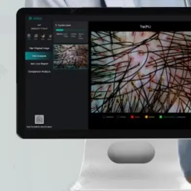 고화질 검사 렌즈 모발 관리 기기 분석 제품 모낭 검사기 무선 피부 두피 분석 장비
