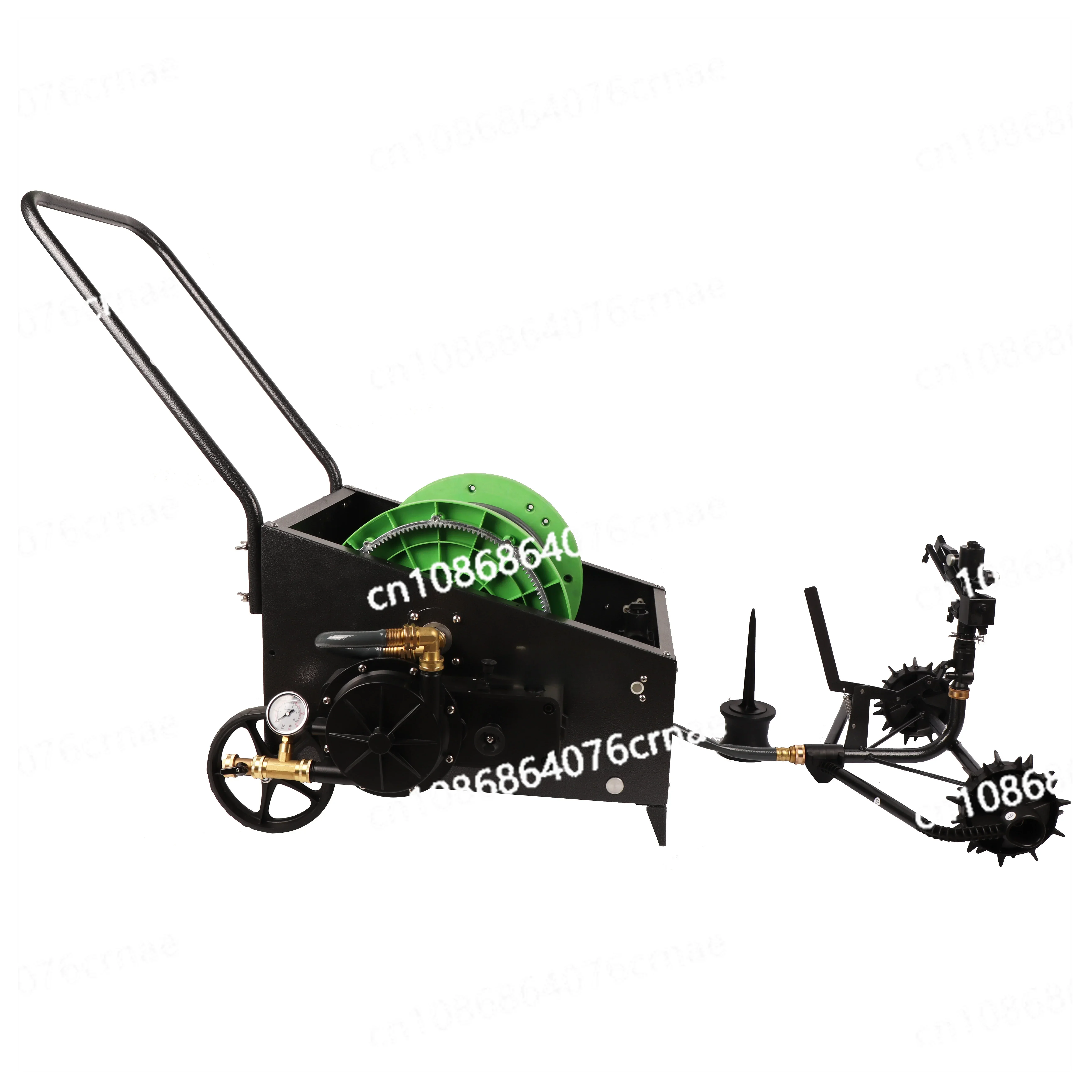 20M Irrigation Garden Watering Cart Automatic Retractable Sprinkler Water Hose Reel Cart