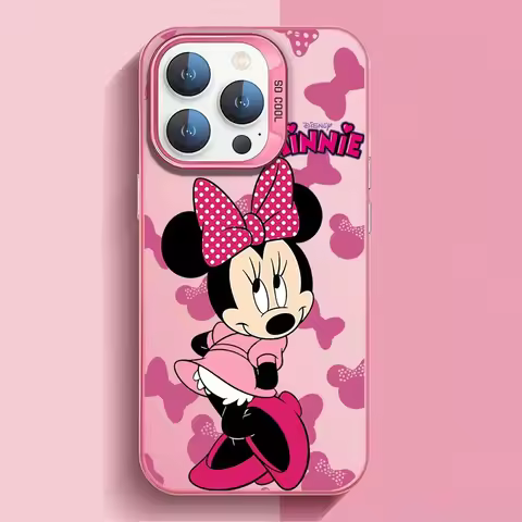Cute Minnie Mouse Lovely Case For Samsung Galaxy S25 S24 S23 Ultra S21 S22 FE Plus A55 A54 A53 A35 A34 A33 A16 A15 A56 PC Funda