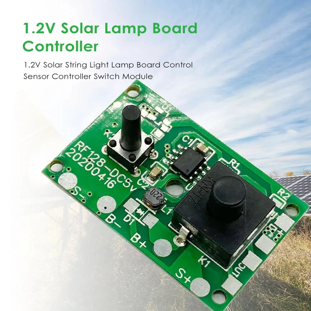 3.7V Boost 24V 31Vsolar Lamp String Control Board Diy Zonne-String Lichtregelaar Circuit Schakelmodule
