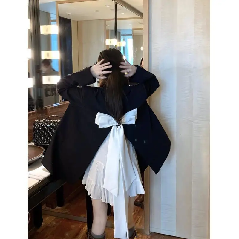 Blazer d'été pour femmes, costume sept-quarts élastique, universel, sentiments moyens, garniture sensible, Interviews de fibres de perçage