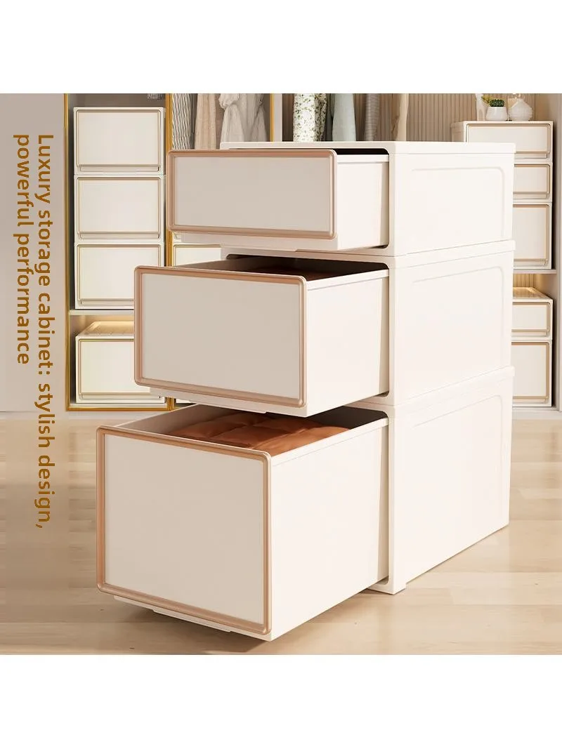 

Thiened Plastic Der Sle Storage Box Home Clothes Underwear Organizing Box Large Capaci Storage Cabinet for Clothes