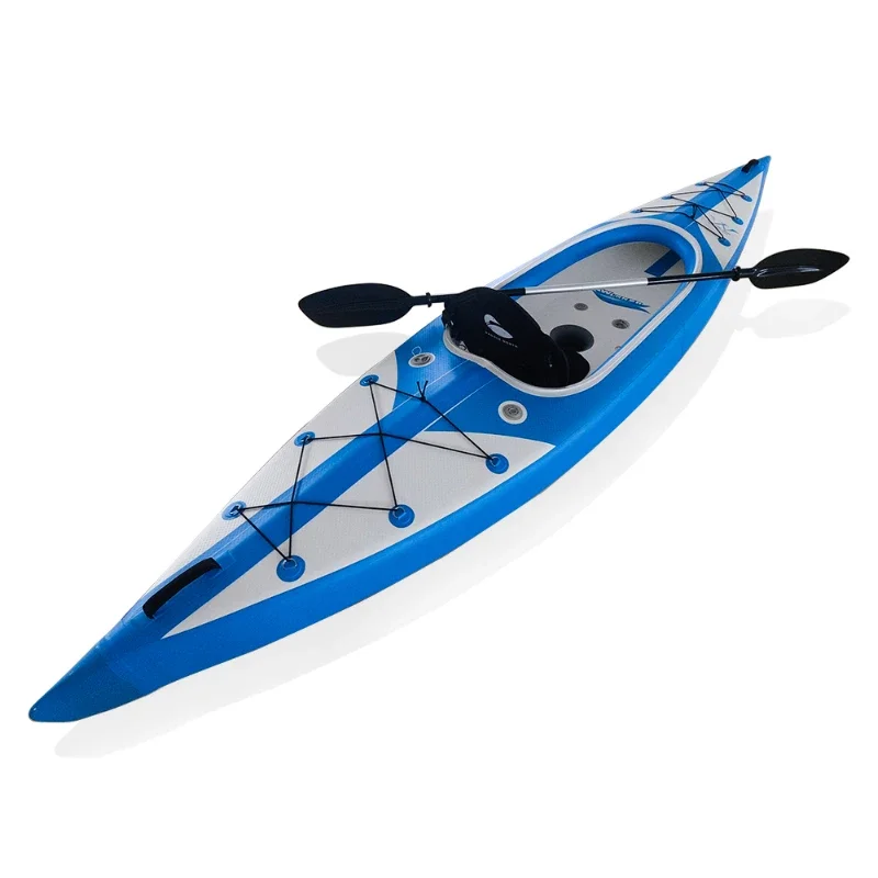 Weihai Factory whole sale pedal kayak fishing OEM/ODM customization support VV and UV fishing boat pvc inflatable kayak