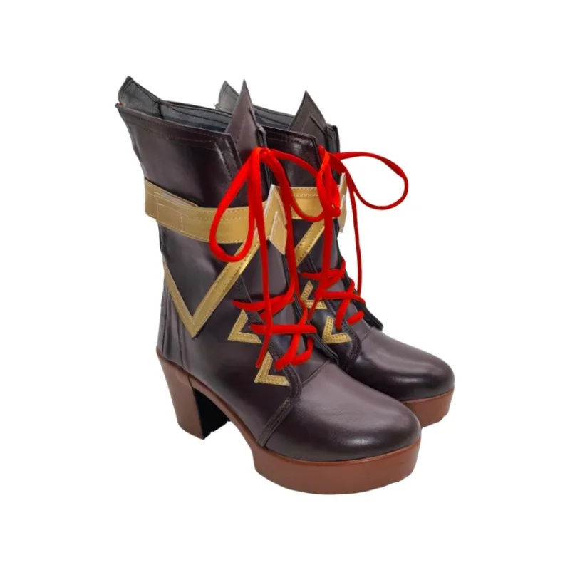 

Linnea Cosplay Genshin Impact Game Cosplay Linnea Cosplay Shoes Boots Halloween Carnival
