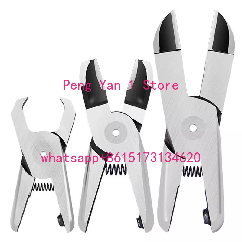 1Pcs pneumatic scissors head pneumatic scissors, cut the plastic head diagonally 25 degrees
