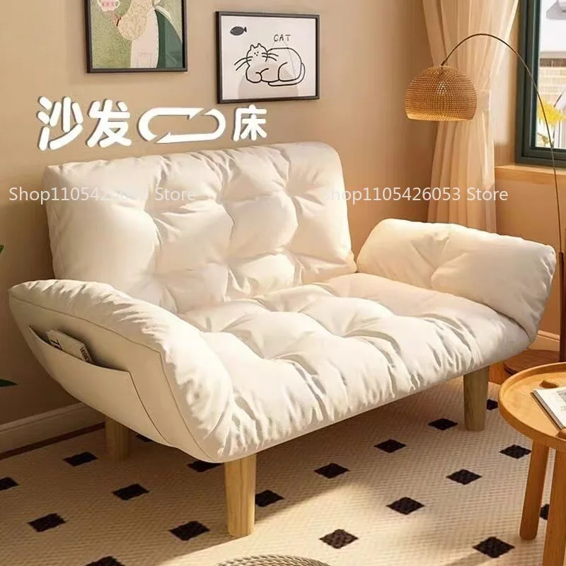 Sofá plegable doble para apartamento pequeño, dormitorio, balcón, casa de alquiler, apartamento con tatami, habitación de alquiler.
