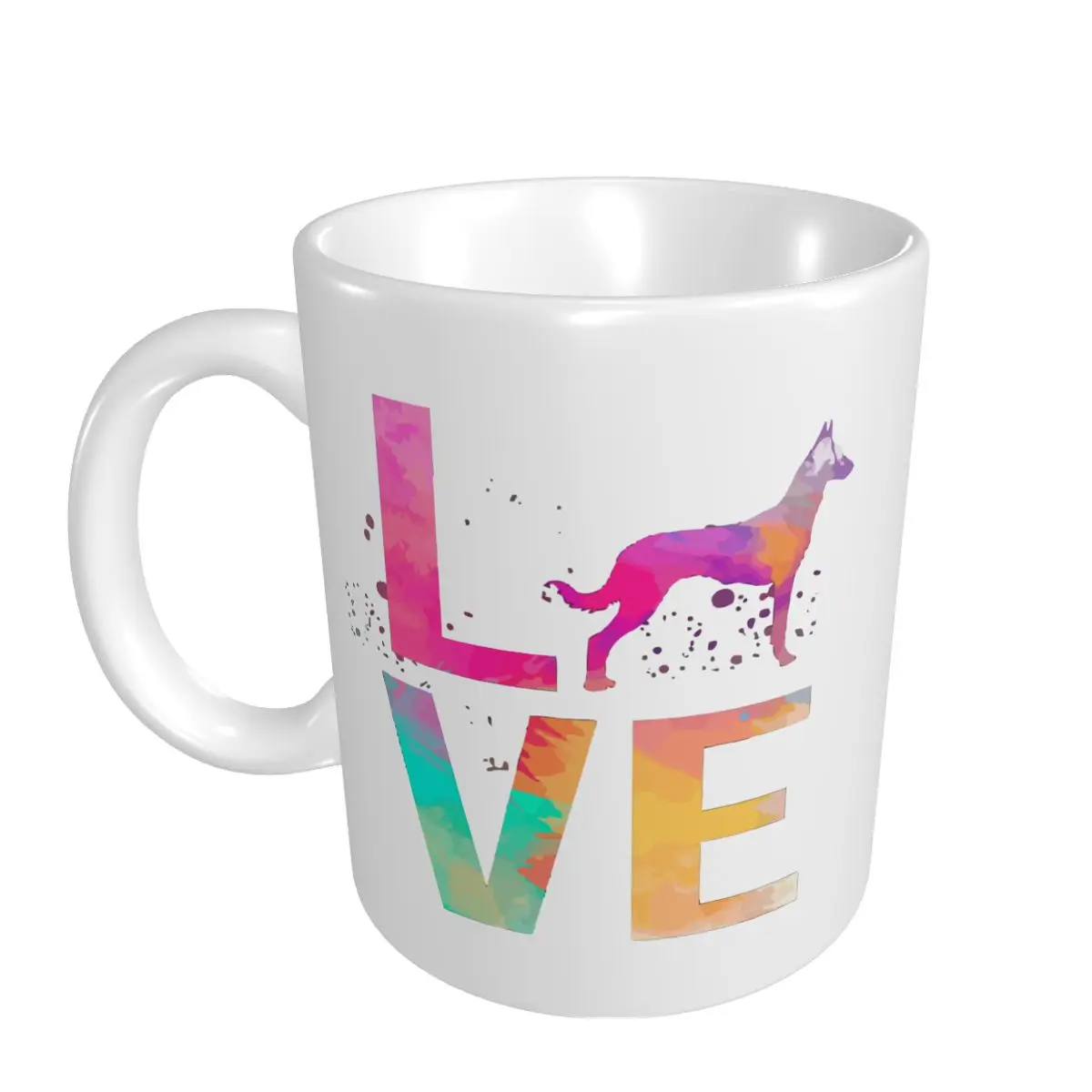 Mark Cup Mug Live Belgian Malinois Coffee Mugs Tea Milk Water Cup Travel Mugs Office Home