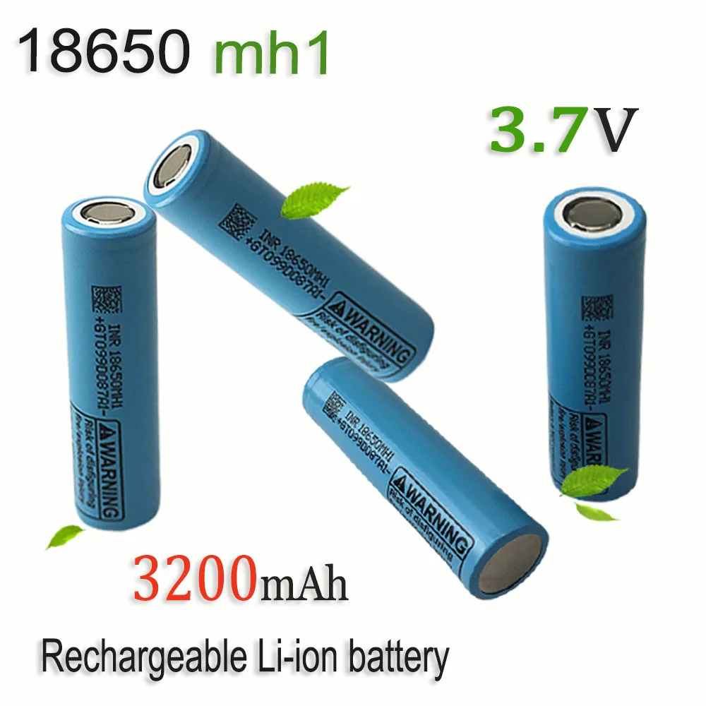 

100% Original 3.7V 18650 MH1 3200mAh Li-ion Rechargeable Battery For Drone Power Tools Flashlight 10A Discharge