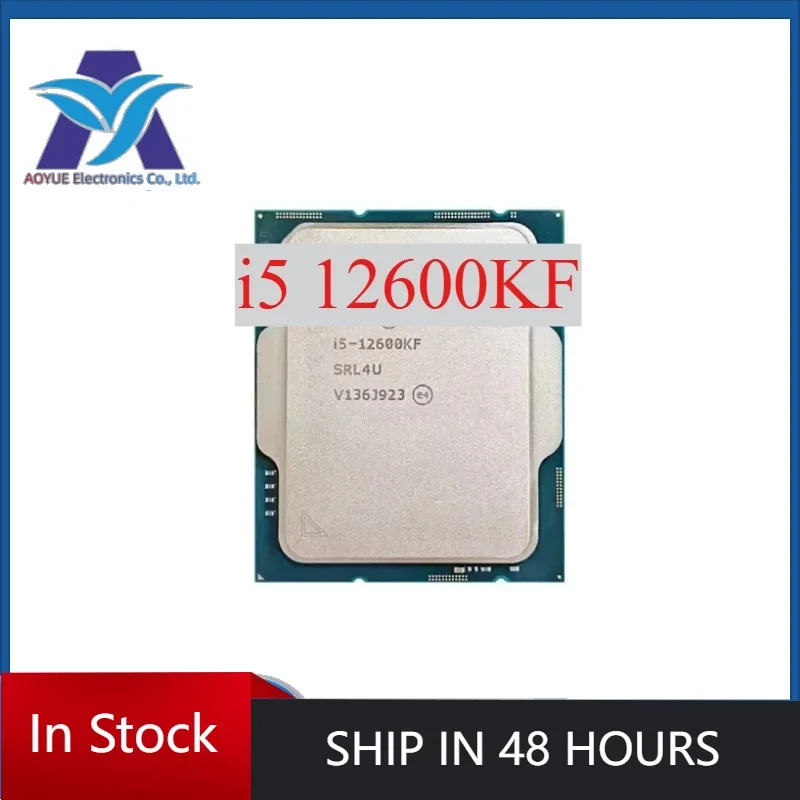 1pcs Perfect test Intel Core i5-12600KF i5 12600KF 3.7 GHz 10NM L3=20M 125W LGA 1700