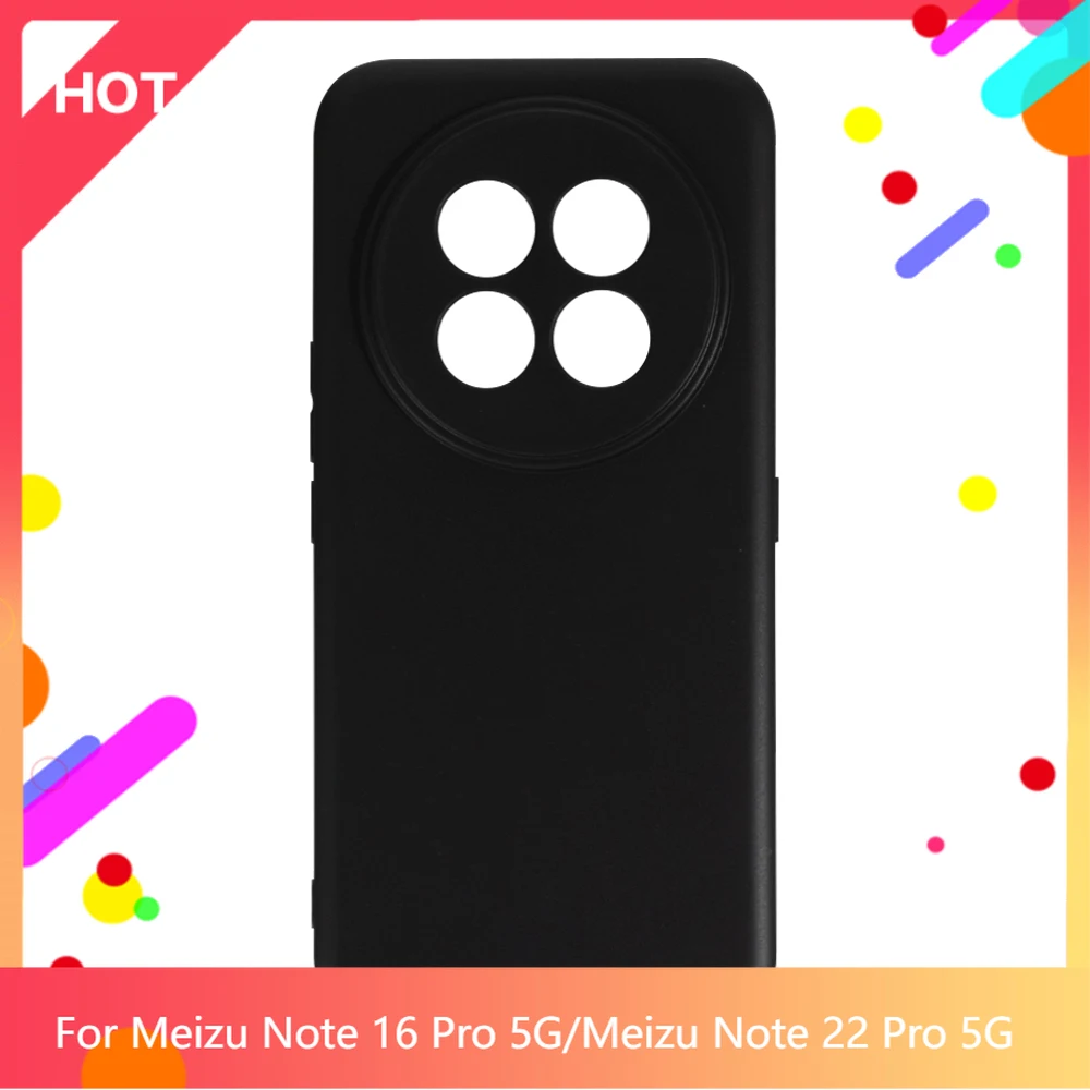 

Case Matte Soft Silicone TPU Back Cover For Meizu Note 16 Pro 5G Phone Case Slim shockproo