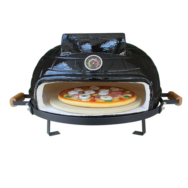 Ceramic Pizza Oven Pizzacraft Pizzeria Pronto Outdoor Pizza Oven, Lightweight, Portable & Safe On Any Surface
