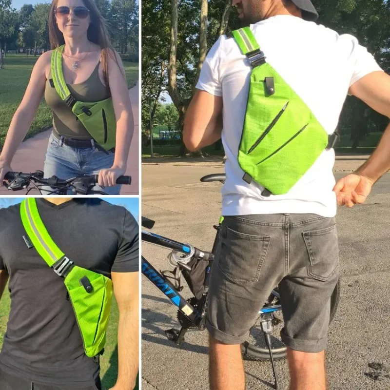 

Travel Anti Theft Chest Bag Multifunctional Chest Bag Large Capacity Chest Bag Waterproof Close Fitting Outdoor Luggage